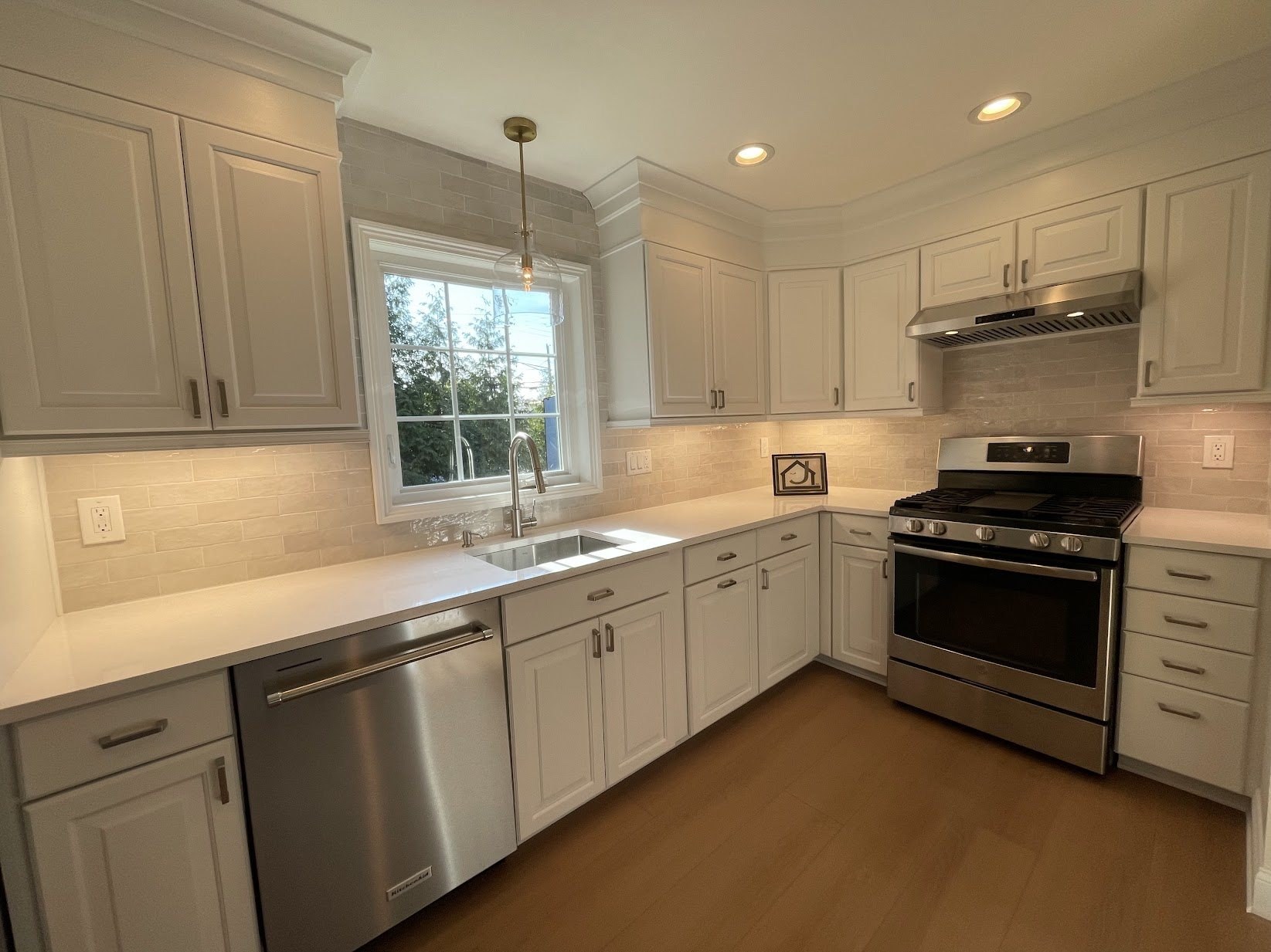 Completed JUST-In Home Services kitchen project